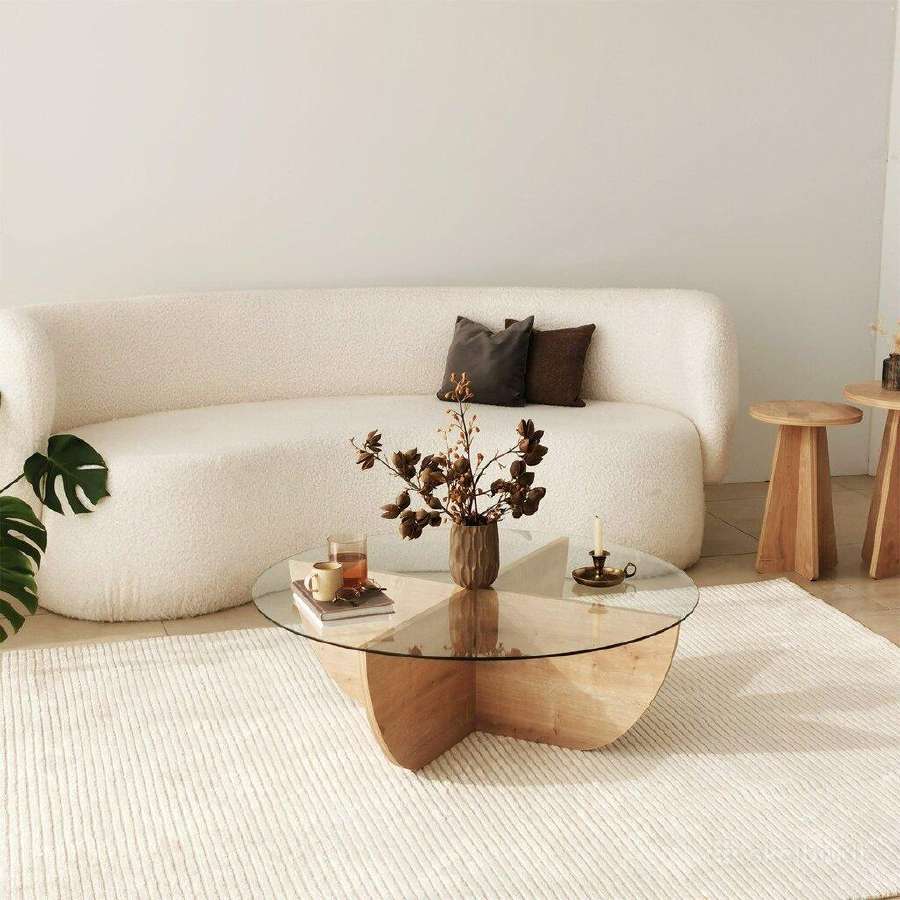 Kavos staliukas Kalune Design Lily - smėlio spalv. - nuotraukos Nr. 9