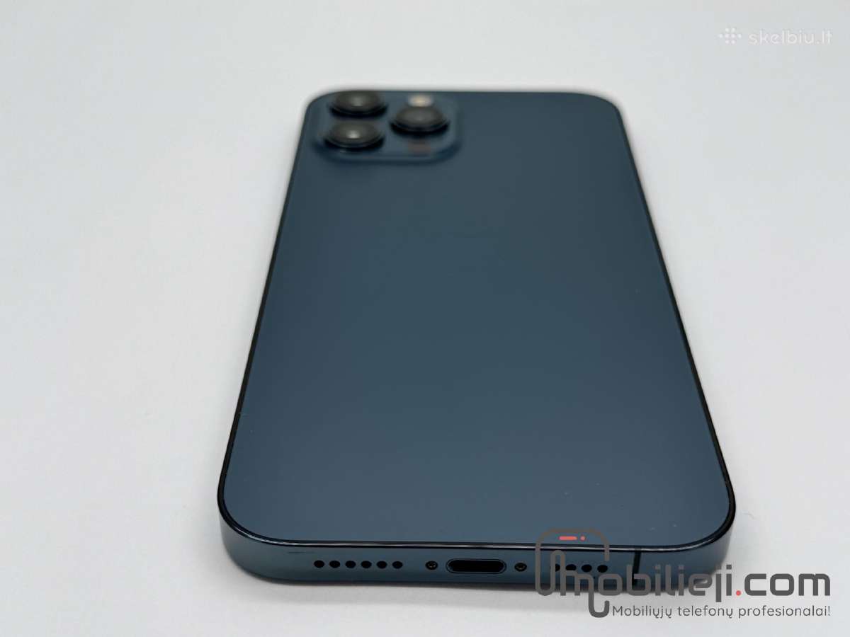 Idealus Apple iPhone 12 Pro Max 256gb Pacific Blue - nuotraukos Nr. 3