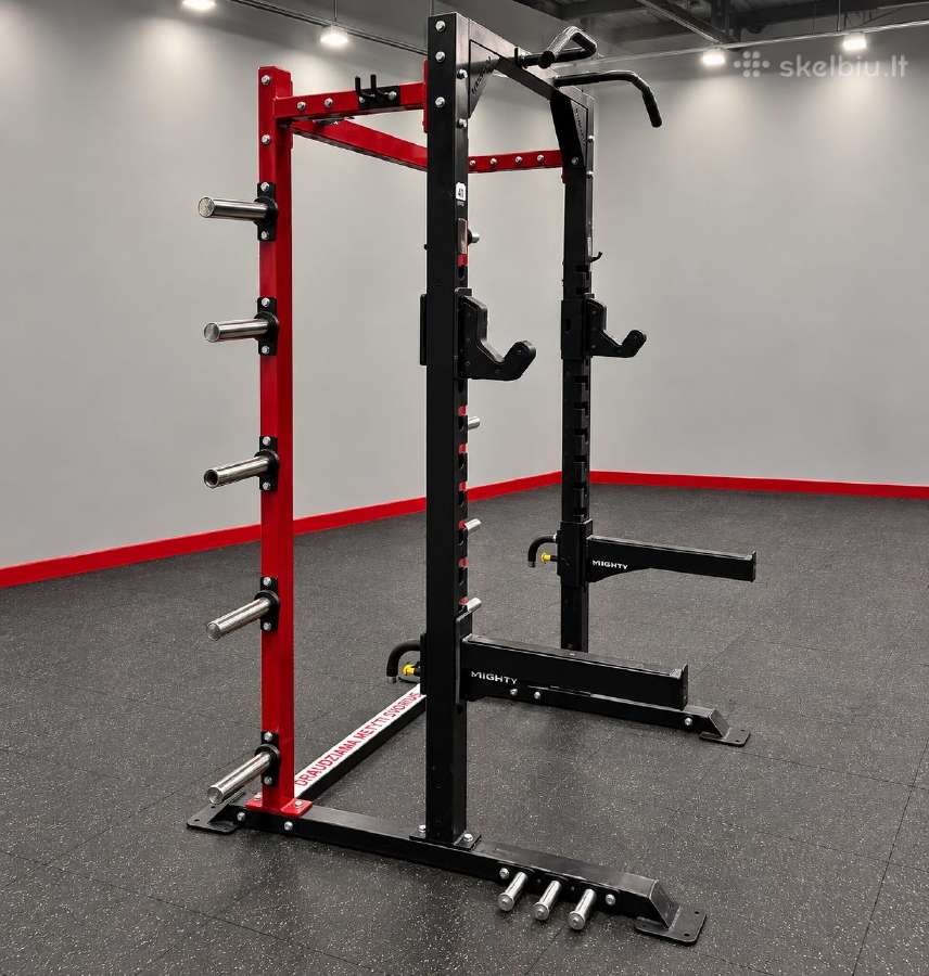 Mighty Power Rack jėgos stovai – 4 vnt. - nuotraukos Nr. 3