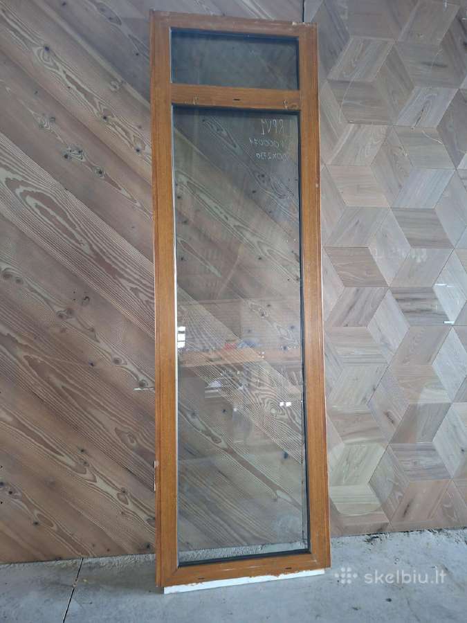 Plastikiniai langai (auksinis ąžuolas, 2 stiklų) - nuotraukos Nr. 5