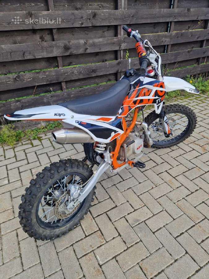 Krosinis Motociklas Kayo Tt125-2 - nuotraukos Nr. 3