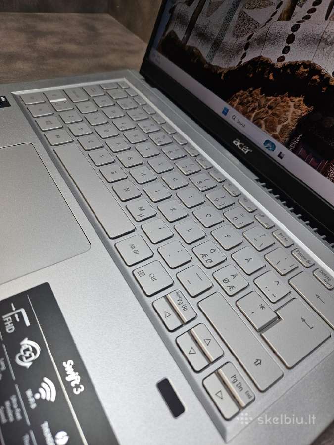 Acer Swift/ i5-1135g7/ 256ssd/ 8ram/ 14.0" Fhd - nuotraukos Nr. 3