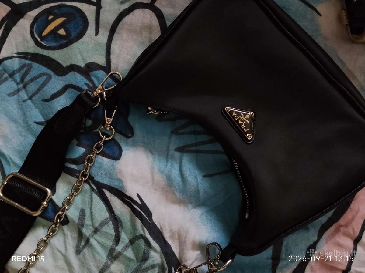 Prada nenešiota rankinė - nuotraukos Nr. 3