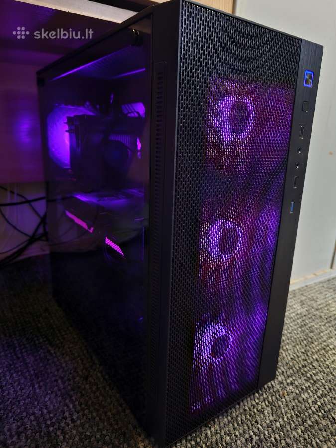 Galingas žaidimų Pc: Rtx 3070 / R5 5600 / WiFi - nuotraukos Nr. 2