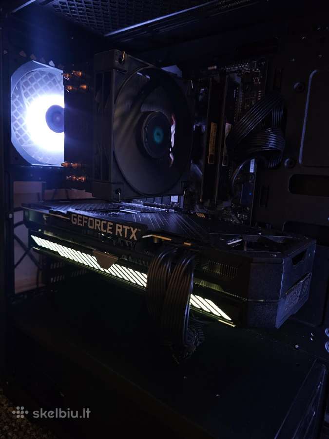 Galingas žaidimų Pc: Rtx 3070 / R5 5600 / WiFi - nuotraukos Nr. 4