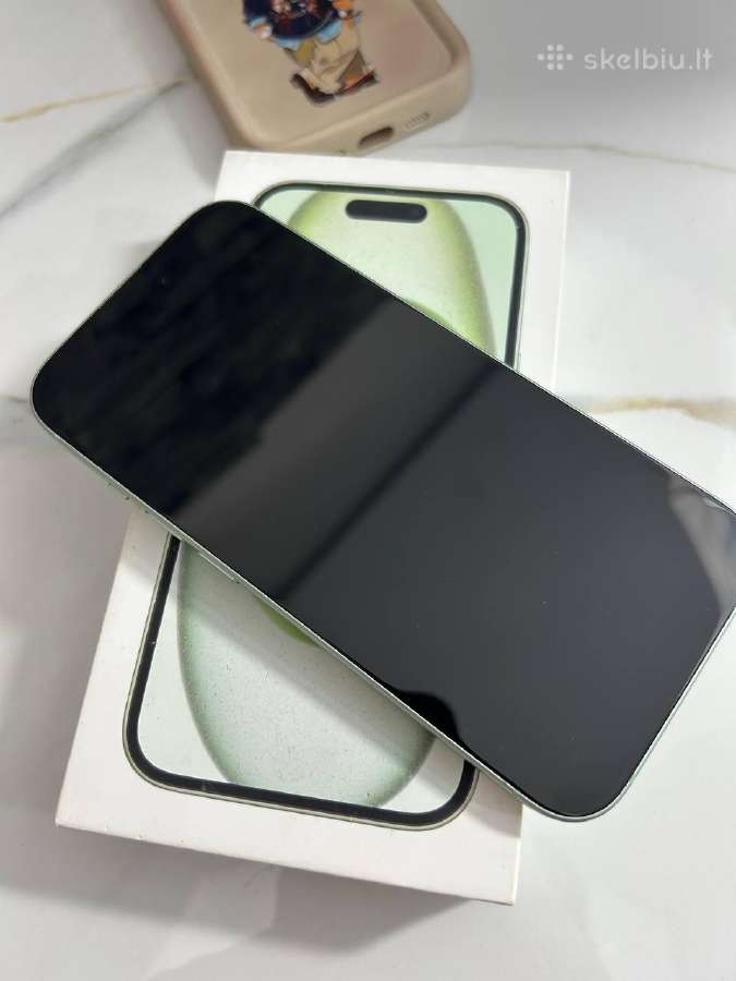 iPhone 15 128gb 80% Mint - nuotraukos Nr. 10