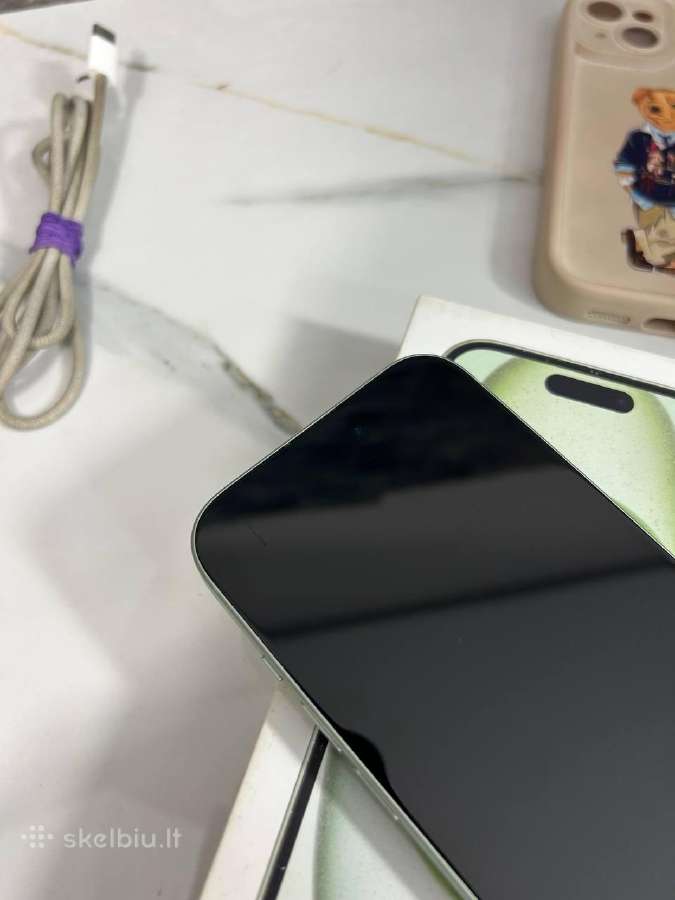 iPhone 15 128gb 80% Mint - nuotraukos Nr. 11