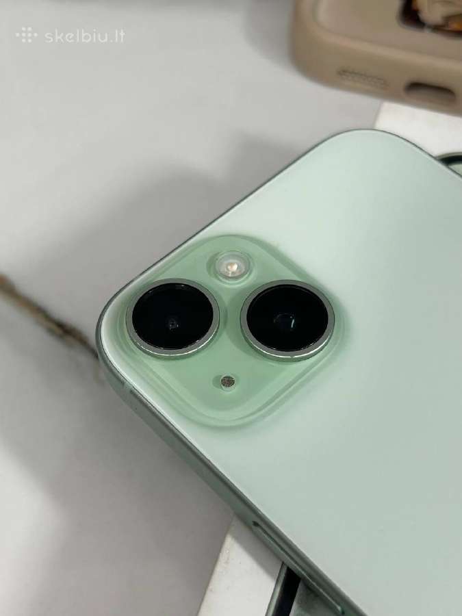 iPhone 15 128gb 80% Mint - nuotraukos Nr. 5