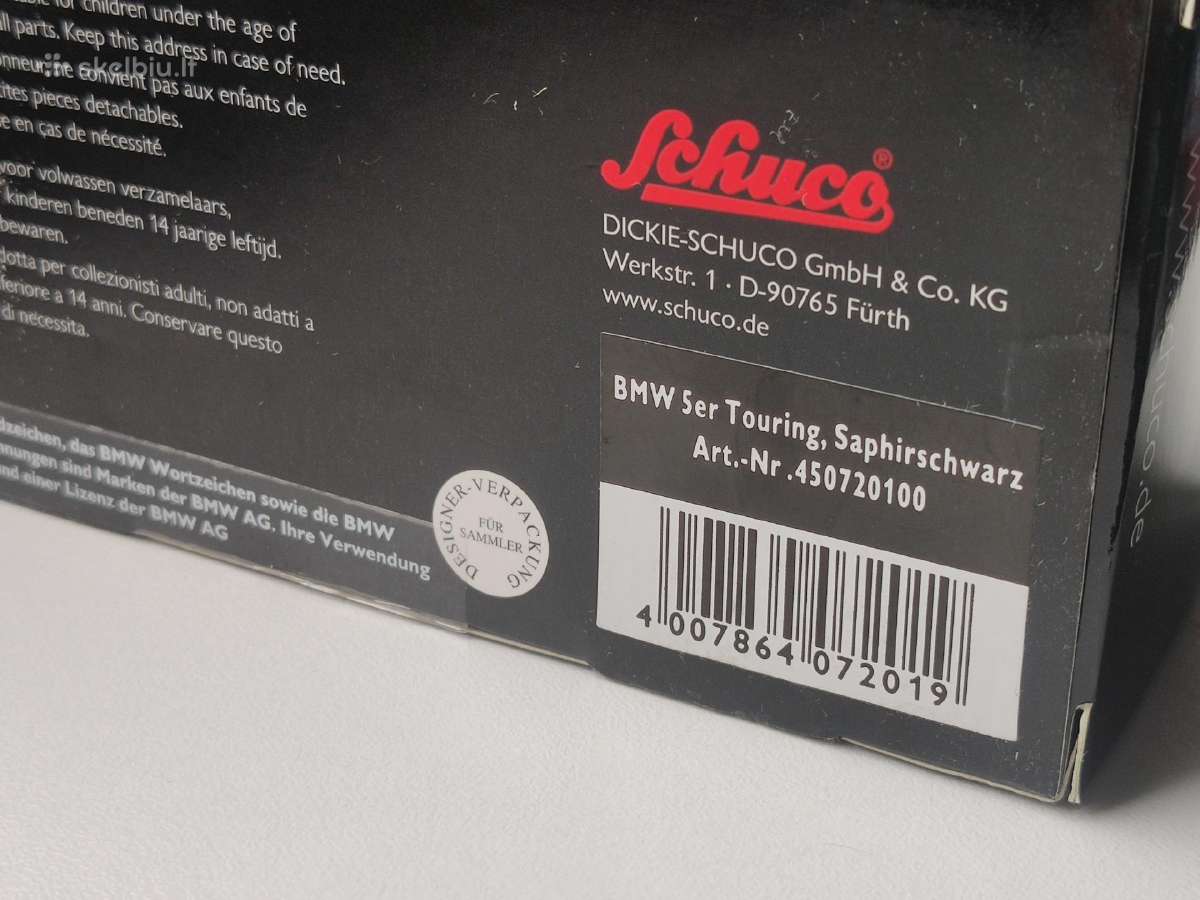 1:43 bmw f11 550i Schuco - nuotraukos Nr. 9