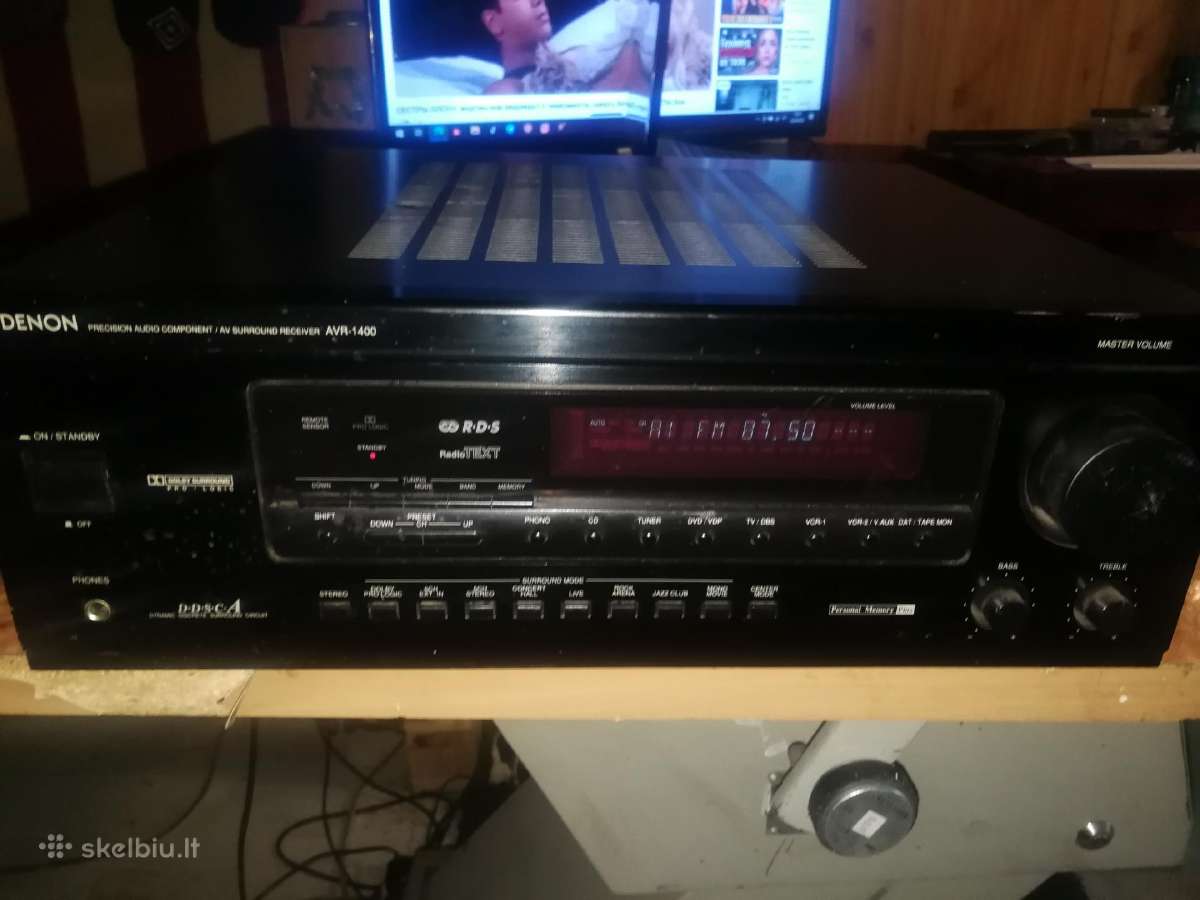 Stiprintuvas Denon Avr-1400 - nuotraukos Nr. 5