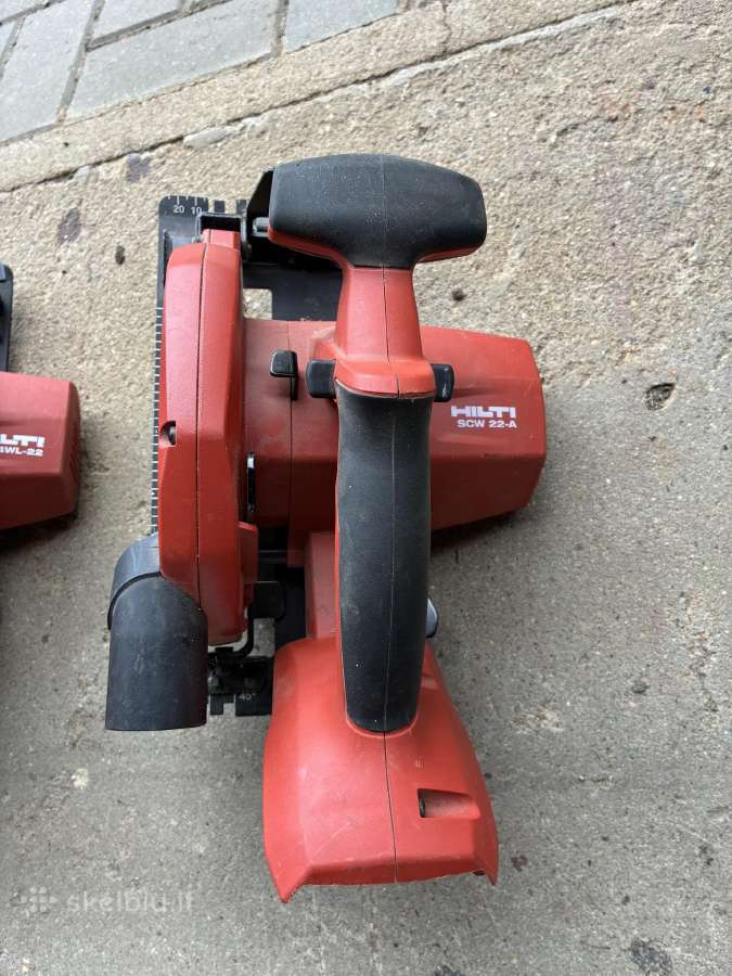 Diskiniai pjūklai Hilti Dewalt Metabo - nuotraukos Nr. 6