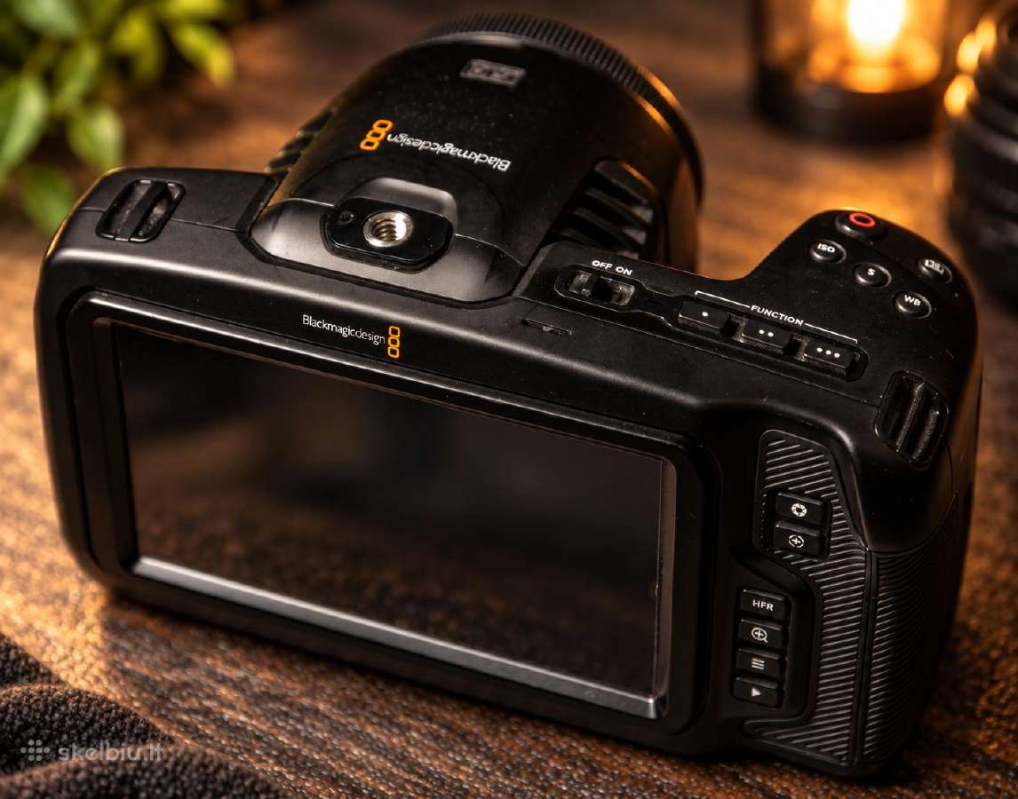 Blackmagic Cinema Camera 6k - nuotraukos Nr. 4