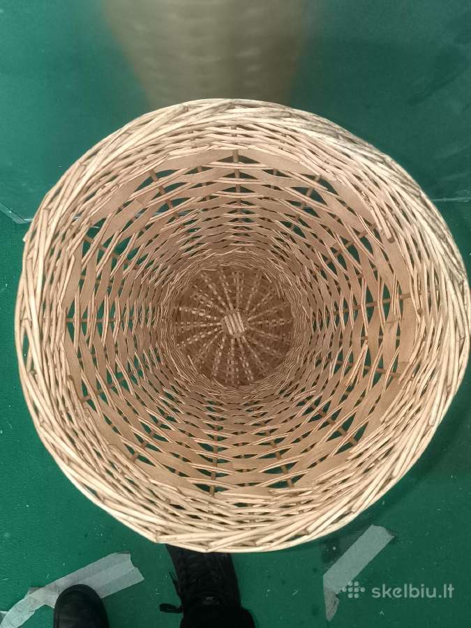 Large vytelių pintinė / krepšys (55 cm aukštis) - nuotraukos Nr. 3