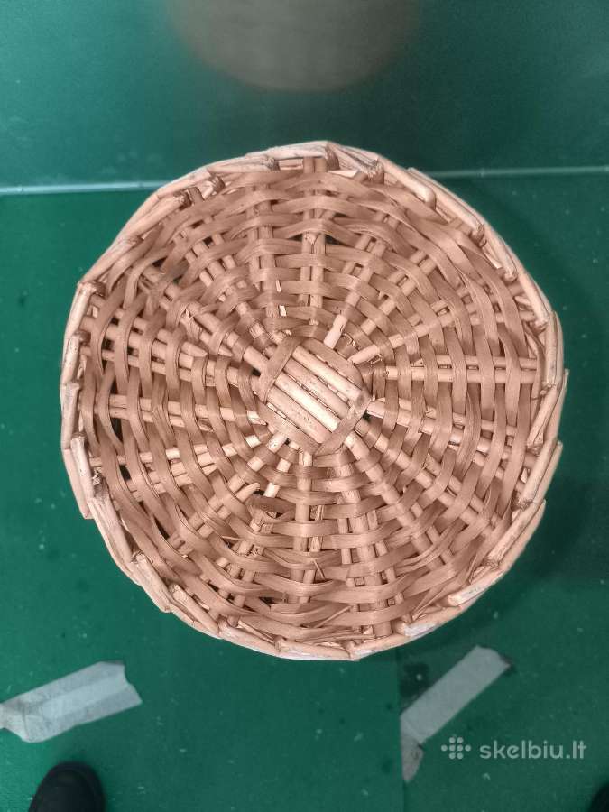 Large vytelių pintinė / krepšys (55 cm aukštis) - nuotraukos Nr. 4