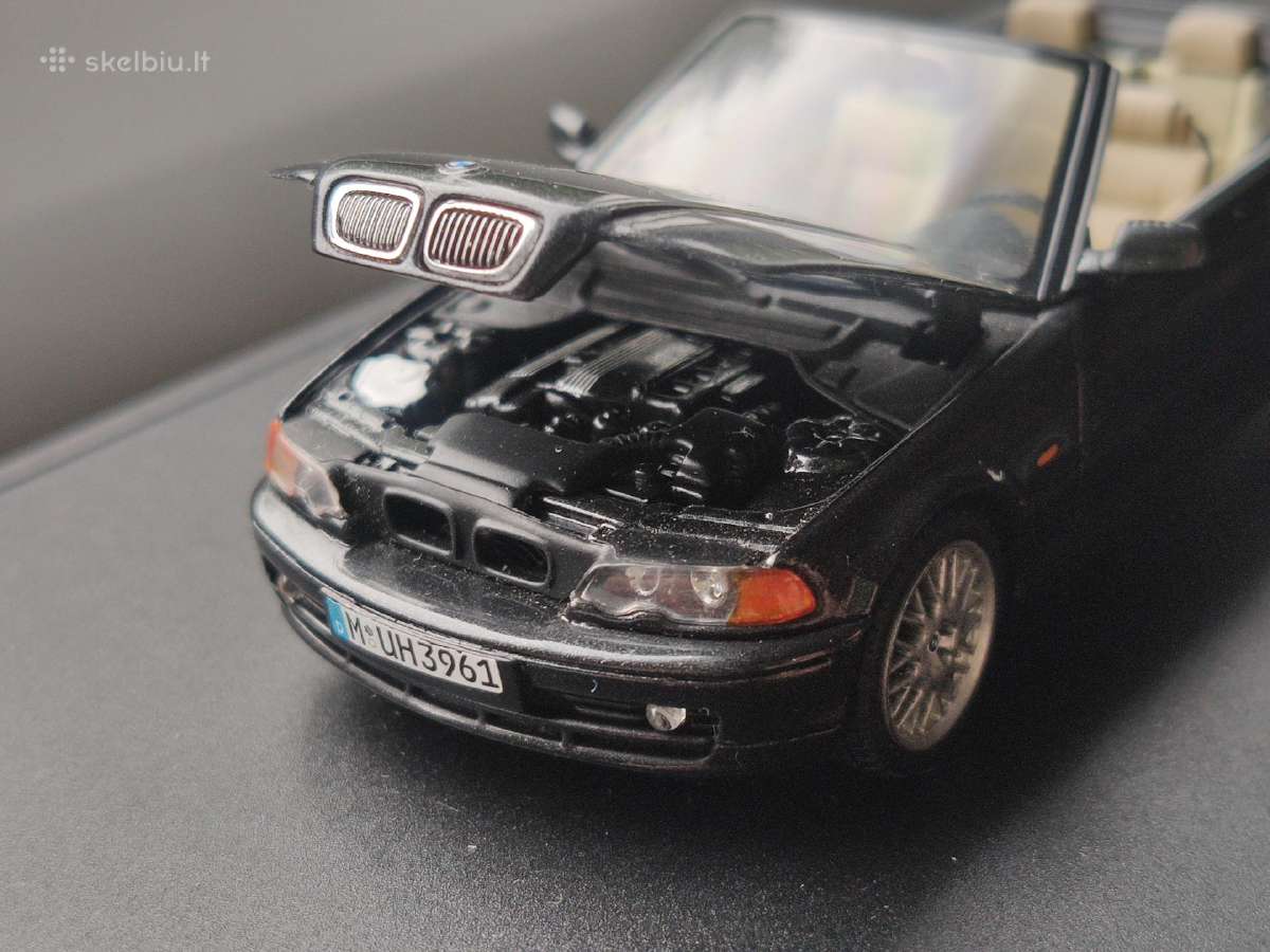 1:43 bmw e46 cabriolet minichamps - nuotraukos Nr. 2