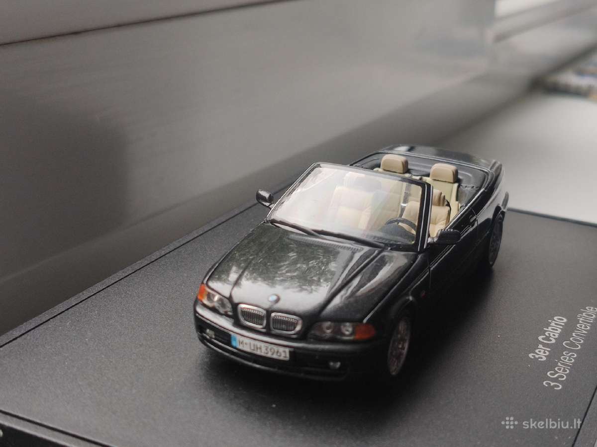 1:43 bmw e46 cabriolet minichamps - nuotraukos Nr. 3