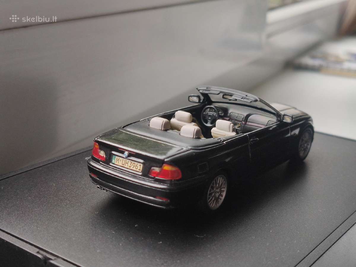 1:43 bmw e46 cabriolet minichamps - nuotraukos Nr. 5
