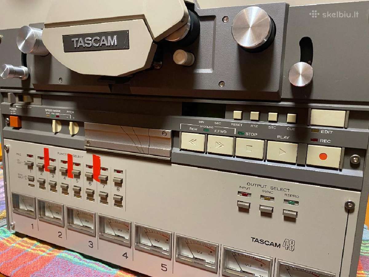 Tascam 48-ob - nuotraukos Nr. 2
