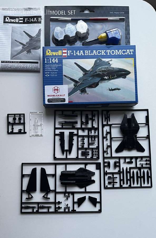 F-14a tomcat Revell modeliukas - nuotraukos Nr. 2
