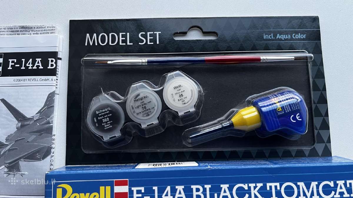 F-14a tomcat Revell modeliukas - nuotraukos Nr. 4