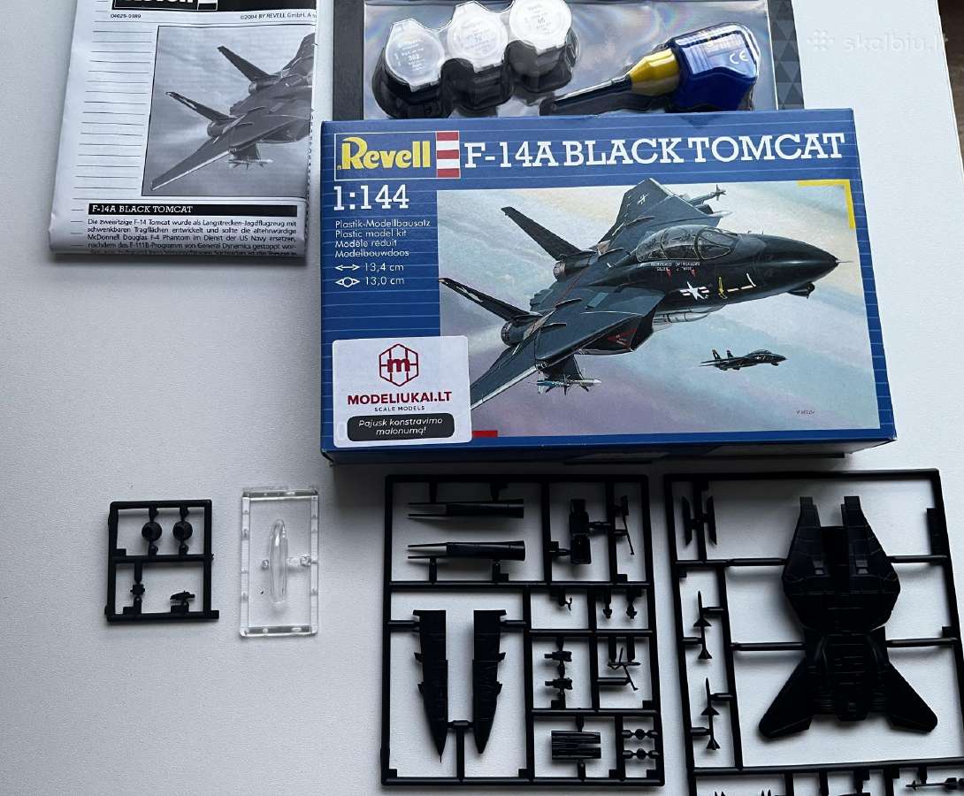 F-14a tomcat Revell modeliukas - nuotraukos Nr. 5