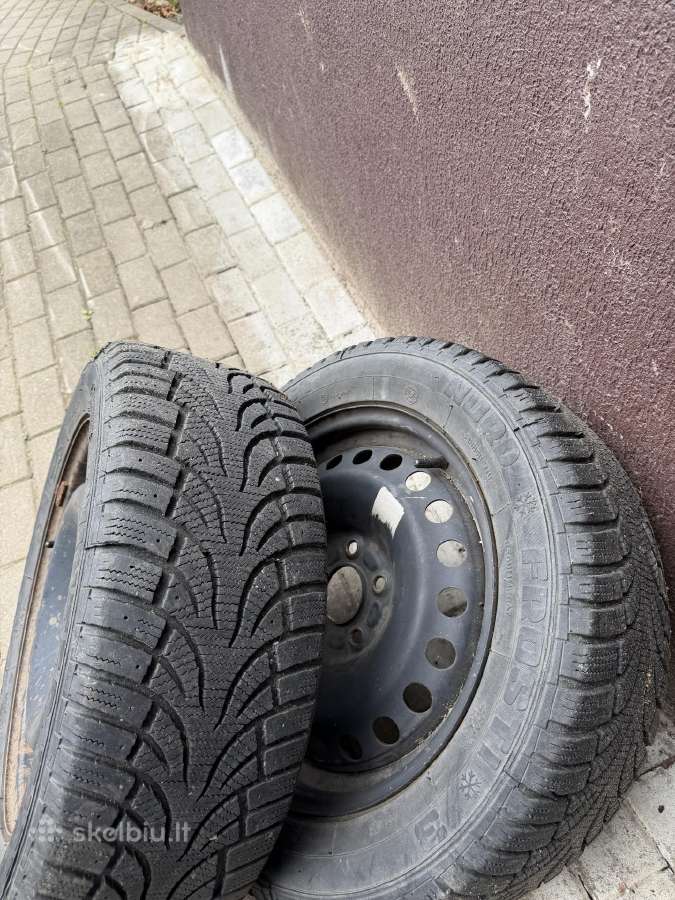 Žieminės padangos 205/55 R16 su ratlankiais - nuotraukos Nr. 2