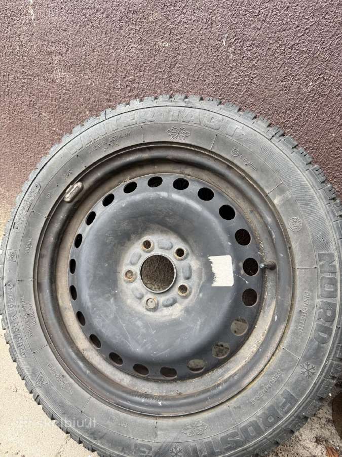 Žieminės padangos 205/55 R16 su ratlankiais - nuotraukos Nr. 3