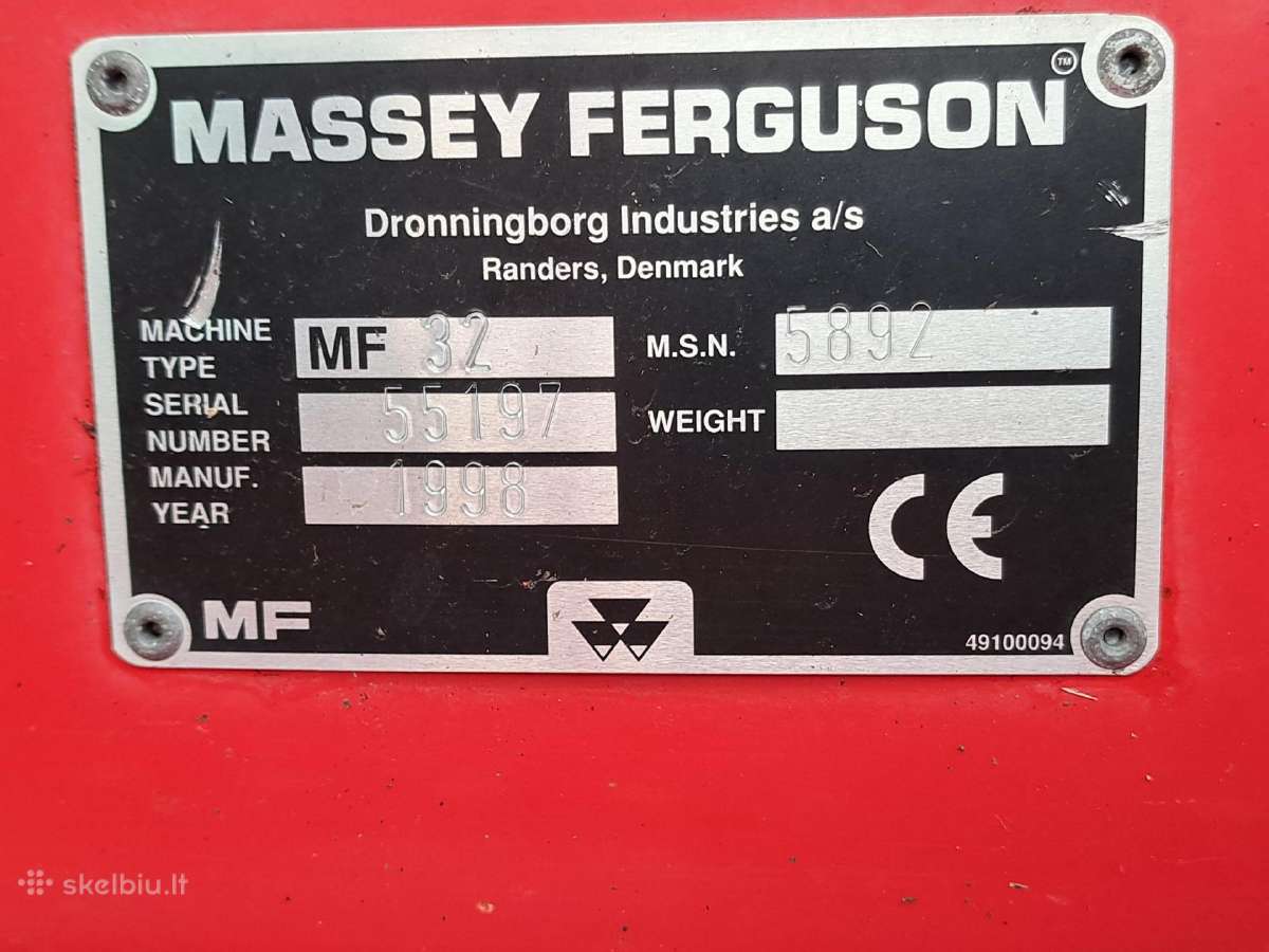 Massey ferguson 32 - nuotraukos Nr. 10