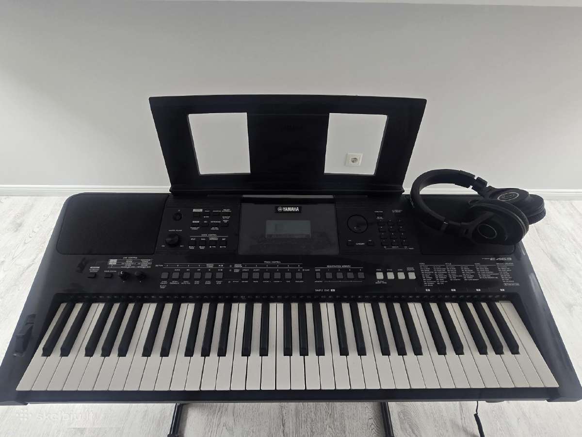 Sintezatorius Yamaha Psr-e463 - nuotraukos Nr. 2