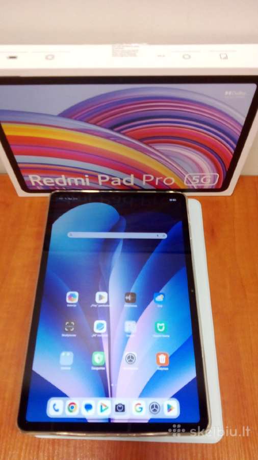 Xiaomi Redmi Pad Pro 5G 128gb, gamintojo garantija - nuotraukos Nr. 3