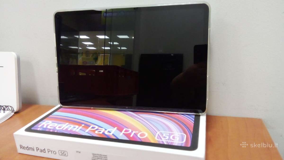 Xiaomi Redmi Pad Pro 5G 128gb, gamintojo garantija - nuotraukos Nr. 6