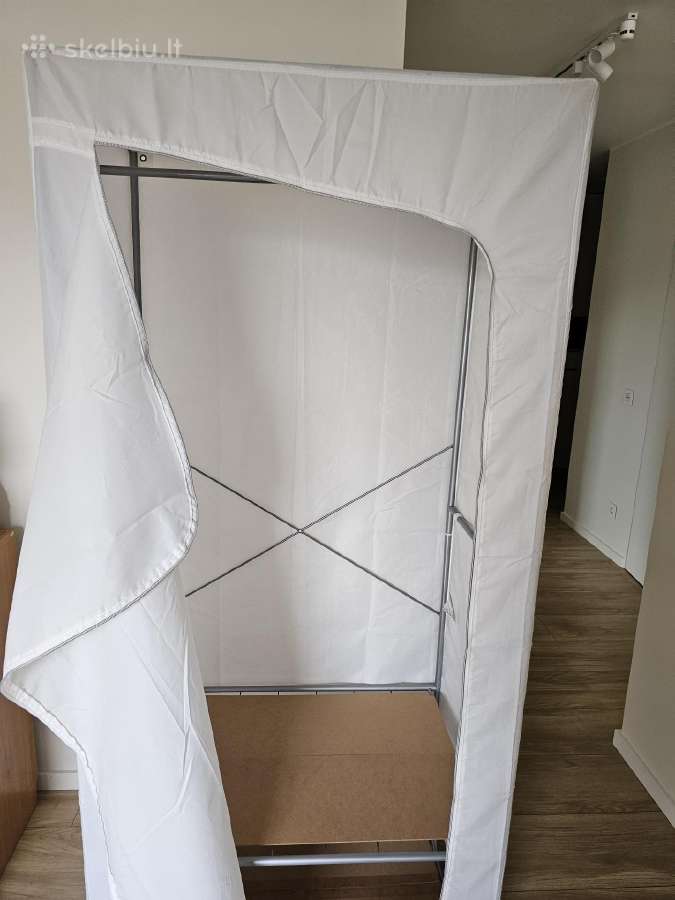 Tekstilinė surenkama spinta 180x80x60 - nuotraukos Nr. 5