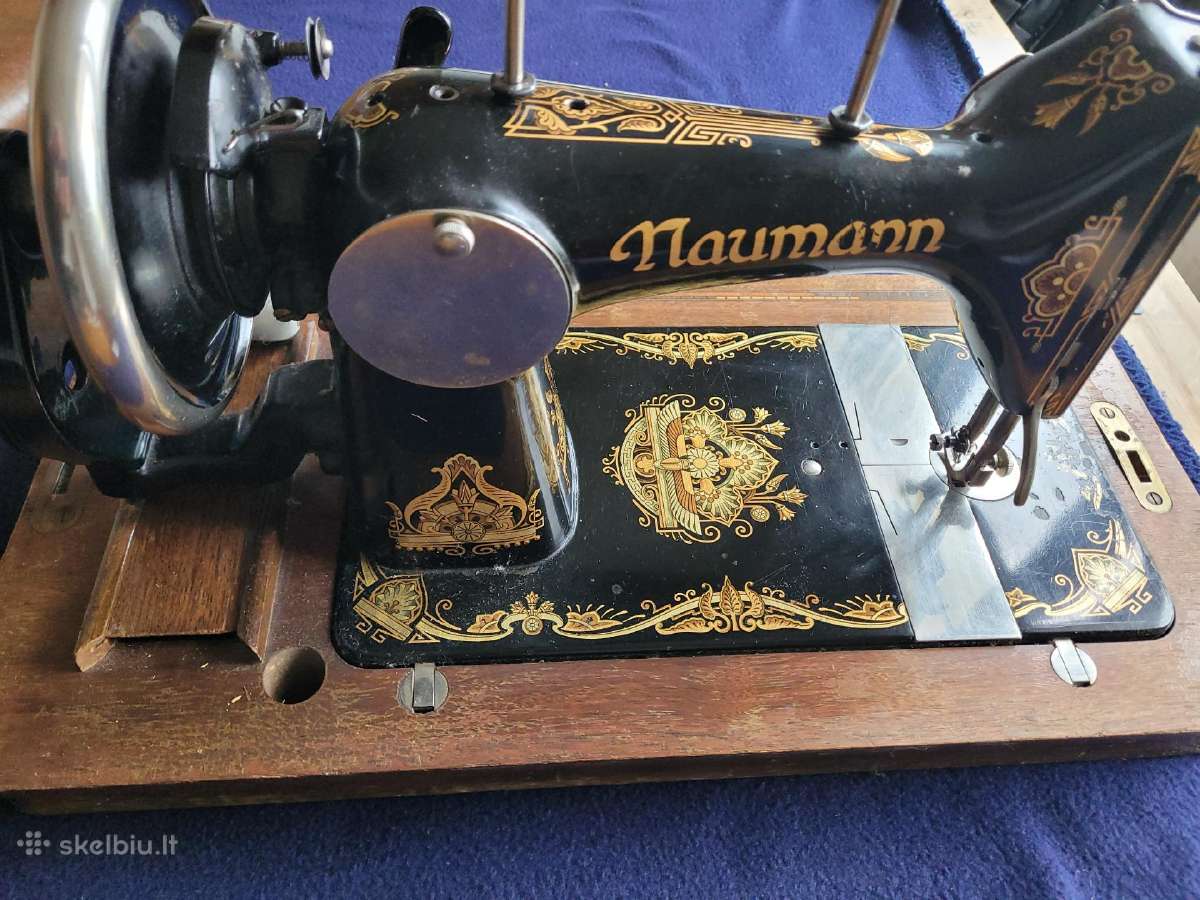 Antikvarinė veikianti siuvimo mašina Neumann - nuotraukos Nr. 2