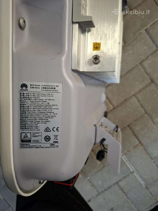 Huawei Sun2000-6ktl-m0 trifazis inverteris 6kw - nuotraukos Nr. 2