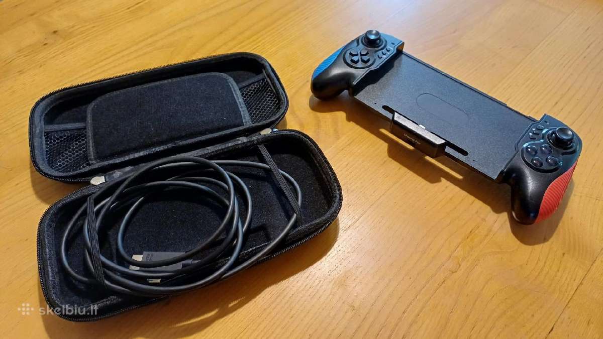 Nintendo Switch + 2 kontroleriai + priedai - nuotraukos Nr. 6
