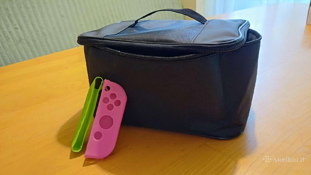 Nintendo Switch + 2 kontroleriai + priedai - nuotraukos Nr. 7