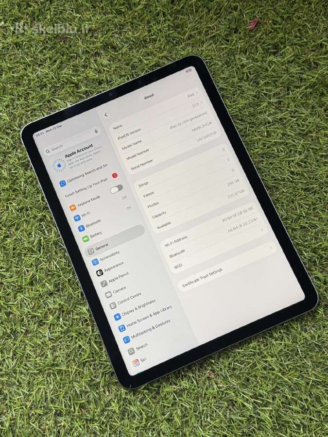 Apple iPad Air 5th Generation (M1) 256gb WiFi - nuotraukos Nr. 7