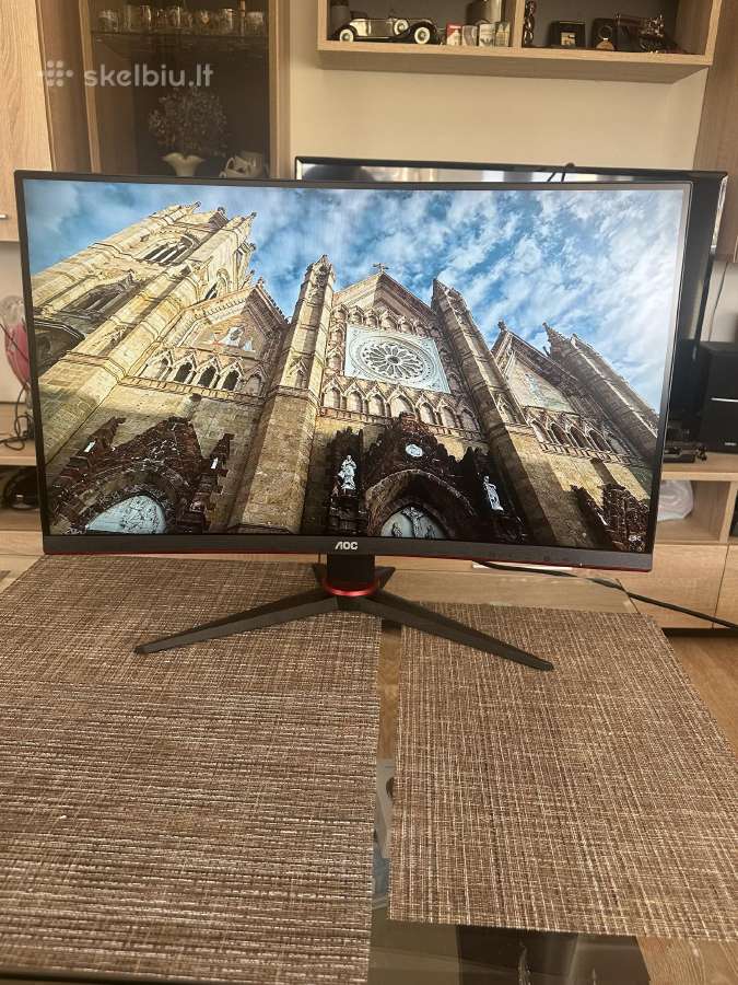 Asus Tuf Gaming 300hz ir Aoc 165 hz 27 monitoriai - nuotraukos Nr. 2