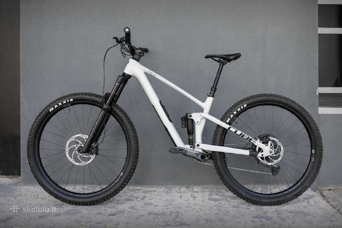 Cube Stereo One55 C:62 - Carbon, Lyrik, GX, Full - nuotraukos Nr. 3