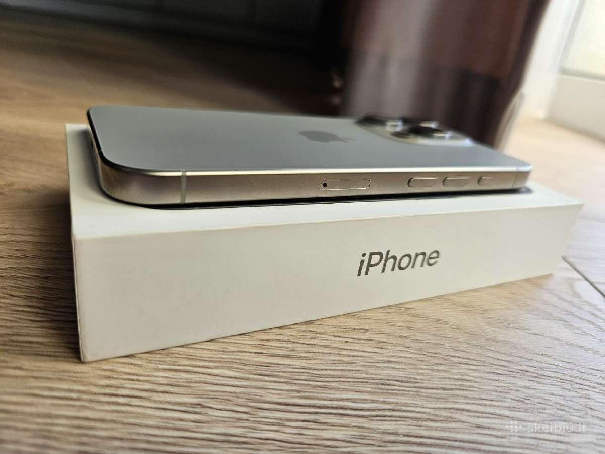 Apple iPhone 15 Pro 256gb - nuotraukos Nr. 4