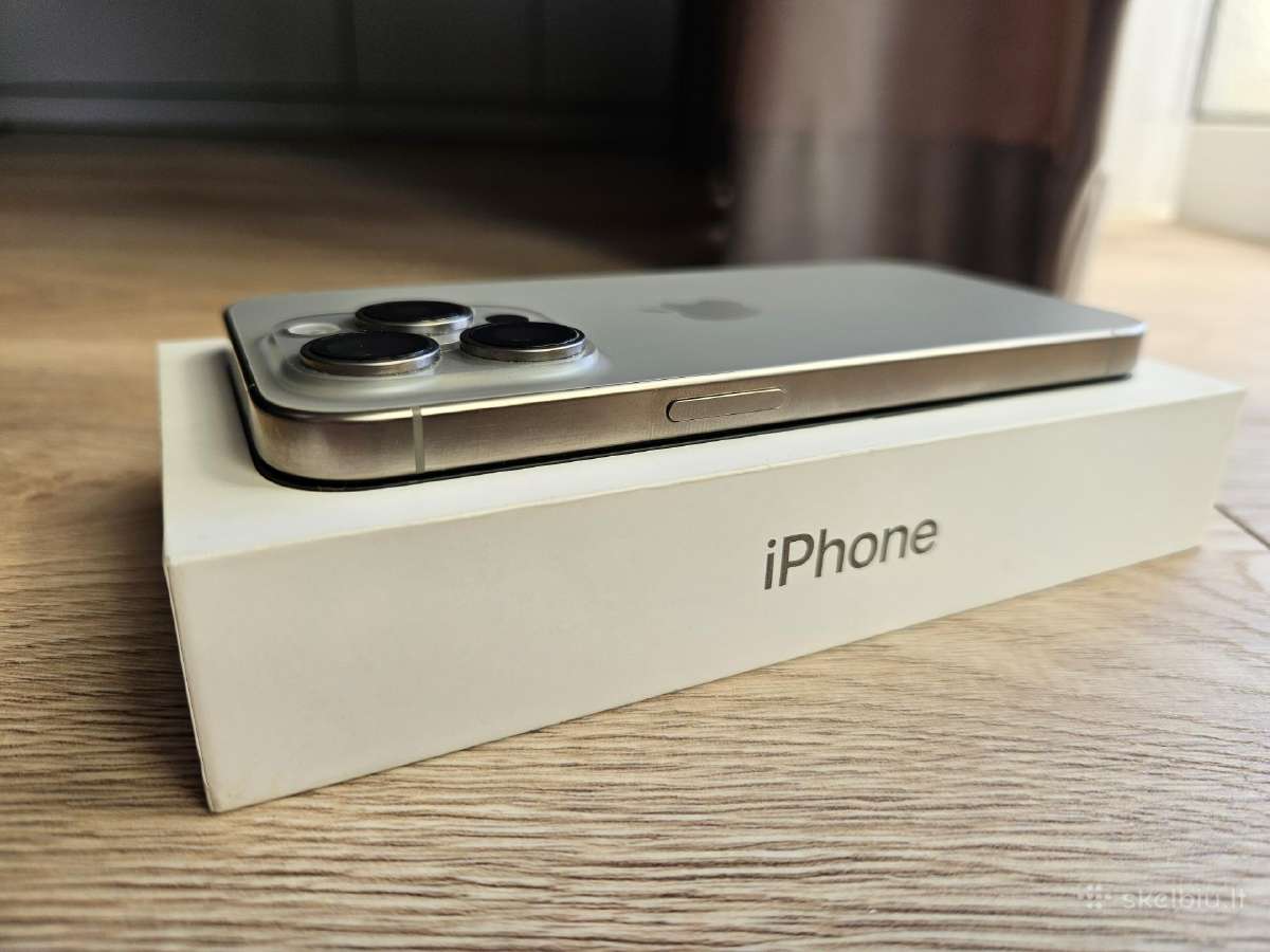 Apple iPhone 15 Pro 256gb - nuotraukos Nr. 5
