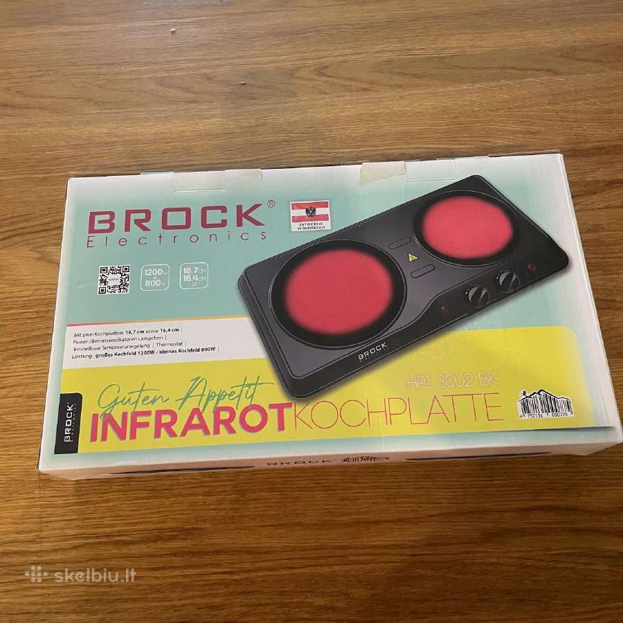 Parduodu mini viryklę Brock Hpi 3002 Bk - nuotraukos Nr. 2