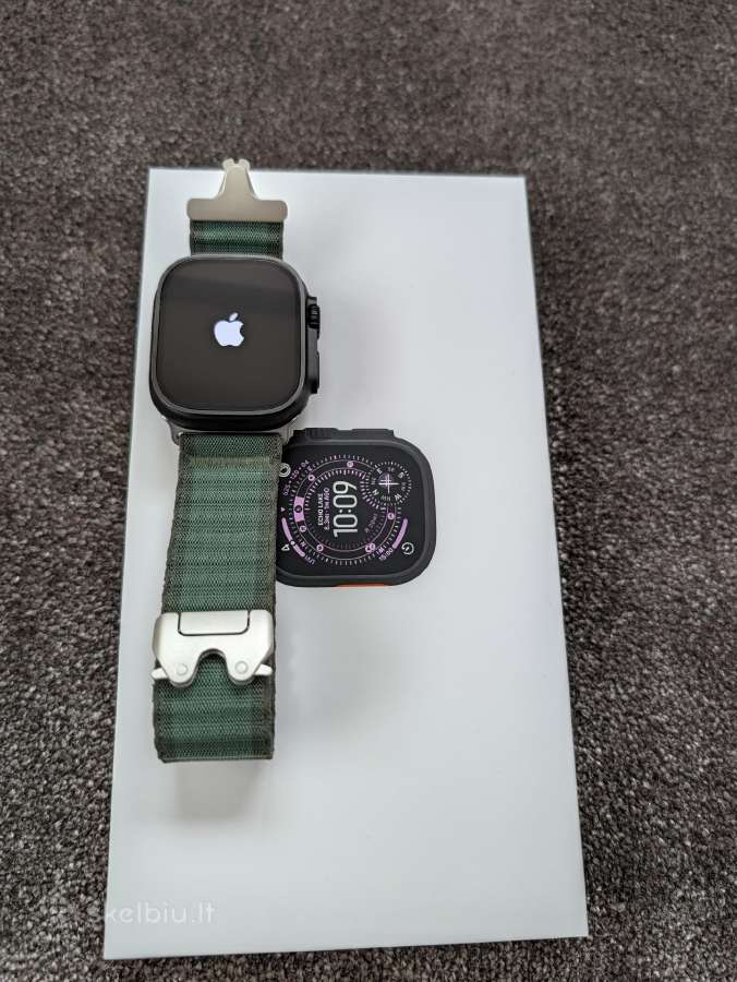 Aplle watch 3 ultra - nuotraukos Nr. 2
