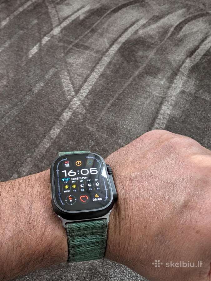 Aplle watch 3 ultra - nuotraukos Nr. 5
