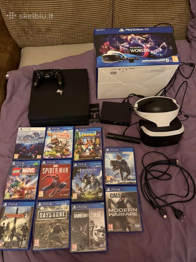 Playstation 4 Pro - 900gb - nuotraukos Nr. 6