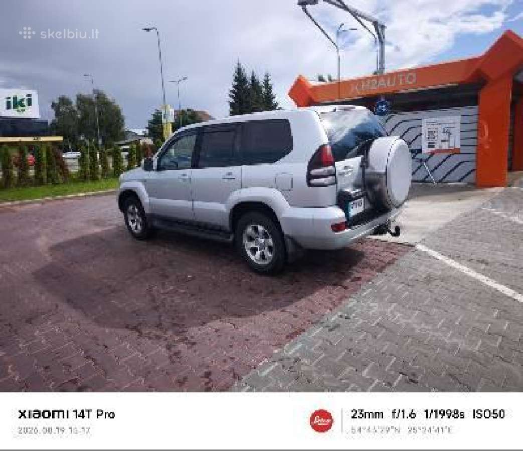 Parduodu Land Cruiser Prado 120 - nuotraukos Nr. 3