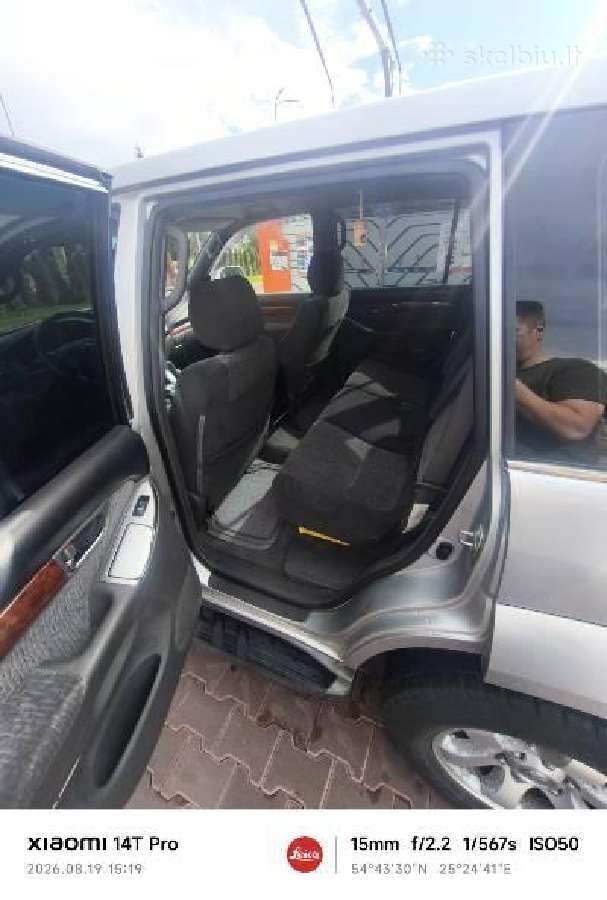 Parduodu Land Cruiser Prado 120 - nuotraukos Nr. 8