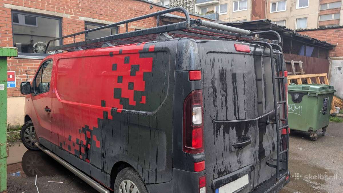 Renault Trafic stogo bagažinė - nuotraukos Nr. 5