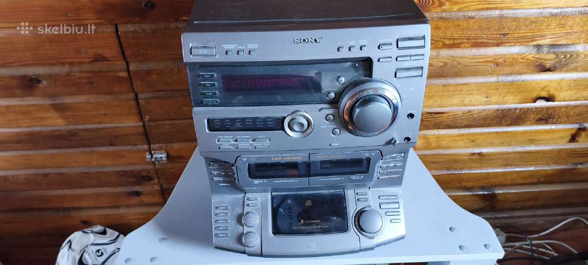 Sony muzikinis centras - nuotraukos Nr. 2