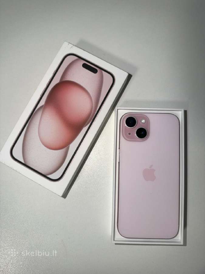 iPhone 15 Pink 128gb - nuotraukos Nr. 2